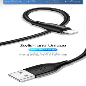 کابل تبدیل USB به لایتنینگ یوسمز مدل US-SJ266 U18 طول 1 متر