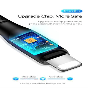 کابل تبدیل USB به لایتنینگ یوسمز مدل US-SJ266 U18 طول 1 متر