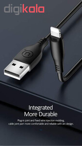 کابل تبدیل USB به لایتنینگ یوسمز مدل U18 طول 1 متر