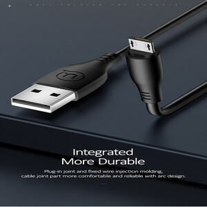 کابل تبدیل USB به microUSB یوسمز مدل US-SJ268 U18 طول 1