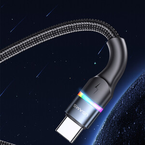 کابل تبدیل USB-C یوسمز مدل  US-SJ537-100W طول 1.2 متر