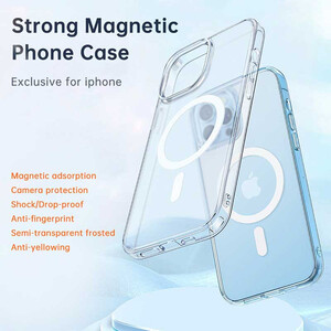 کاور مک دودو مدل Crystal Pc Magnetic مناسب برای گوشی موبایل اپل iPhone 13 Pro Max