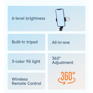 پایه مونوپاد مک دودو مدل Single Light Wireless Selfie Stick
