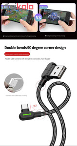 کابل تبدیل USB به USB-C مک دودو مدل CA-528 طول 1.2 متر