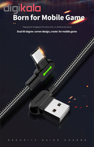 کابل تبدیل USB به USB-C مک دودو مدل CA-528 طول 1.2 متر
