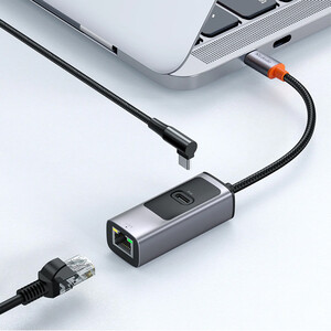 مبدل USB-C به LAN مک دودو مدل 1000Mbps HU-0680