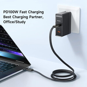 کابل USB-C مک دودو مدل LED RHYTHM طول 1.2 متر