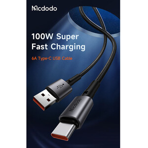 کابل USB به USB-C مک دودو مدل CA-3590 طول 1.2 متر