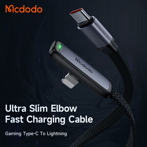 کابل تبدیل USB-C به لایتنینگ مک دودو مدل CA-3351 طول 1.8 متر