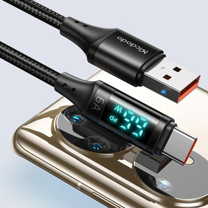 کابل تبدیل USB به USB-C مک دودو مدل Digital HD طول 1.2 متر