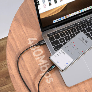 کابل تبدیل USB به USB-C مک دودو مدل Digital HD طول 1.2 متر