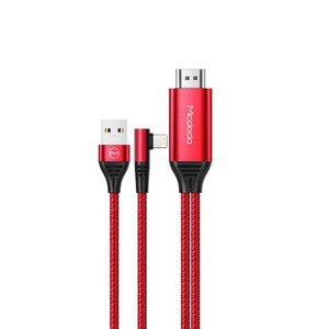 کابل تبدیل USB به HDMI/لایتنینگ مک دودو مدل CA-64A1 طول 2 متر