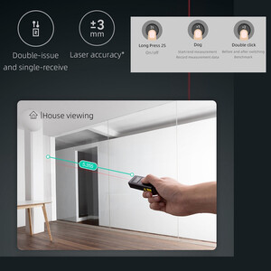 متر لیزری شیائومی مدل Smart Laser Measure