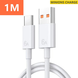 شارژر دیواری شیائومی مدل Turbo fast charge به همراه کابل USB-C