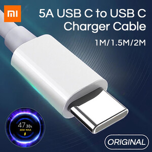 شارژر دیواری شیائومی مدل PocoM3Pro به همراه کابل تبدیل USB-C