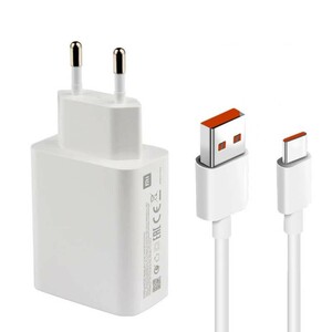 شارژر دیواری شیائومی مدل MDY-11-EZ به همراه کابل تبدیل  USB-C