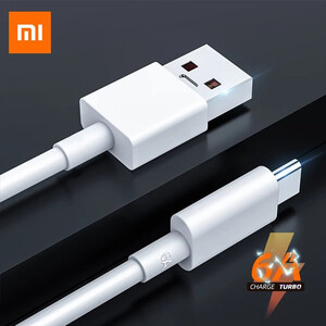 شارژر دیواری شیائومی مدل Mdy_09_El به همراه کابل تبدیل USB-C