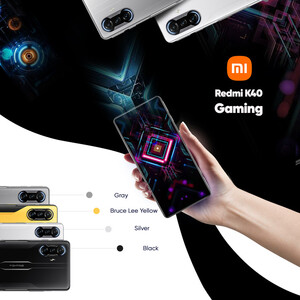 گوشی موبایل شیائومی مدل Redmi K40 Gaming دو سیم کارت ظرفیت 256 گیگابایت و رم 12 گیگابایت