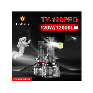 هدلایت لامپ خودرو توبیز مدل TY-120 pro پایه H7 بسته دو عددی