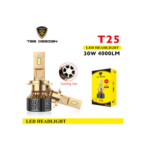 هدلایت لامپ خودرو توبیز مدل TBS-T25 pro پایه H7 بسته دو عددی