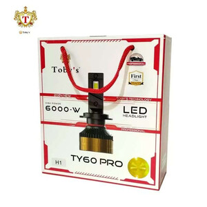 هدلایت لامپ خودرو توبیز مدل TY-60 pro پایه H1 بسته دو عددی