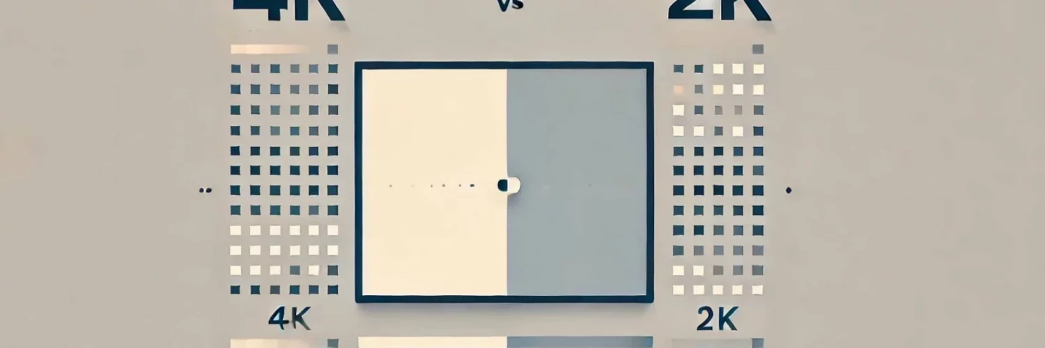 اصلی‌ترین تفاوت‌های بین رزولوشن 4K و 2K