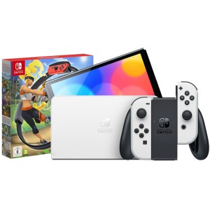 نینتندو سوییچ اولد ( رنگ  سفید) + بازی Ring Fit Adventures