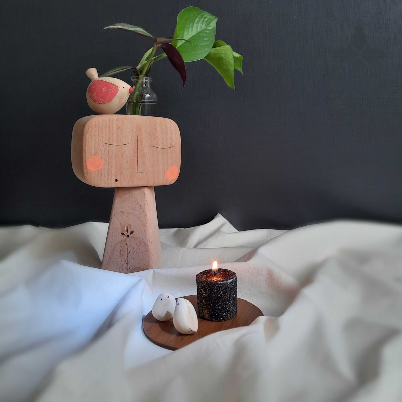 گلدان جوجه به سر