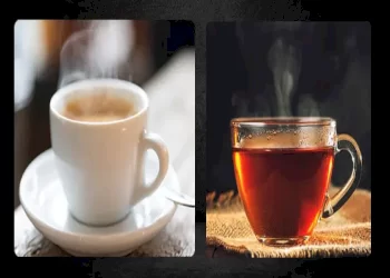 مقایسه کافئین قهوه و چای