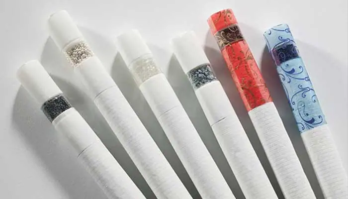 انواع فیلتر سیگار