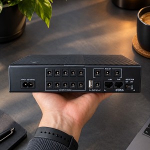یو‌پی‌اس POE مخصوص دوربین مداربسته ، DVR ، NVR  و مودم اوت دور و این دور  هوباد مدل POE-G110W (برق اضطراری شبکه)