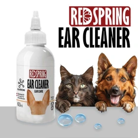 قطره پاک کننده گوش سگ و گربه رد اسپرینگ Ear Cleaner 60ml