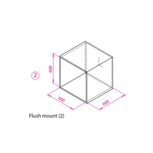 فر توکار کن مدل استون M