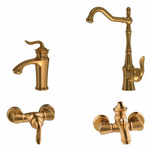 ست شیرآلات شودر مدل لوکا