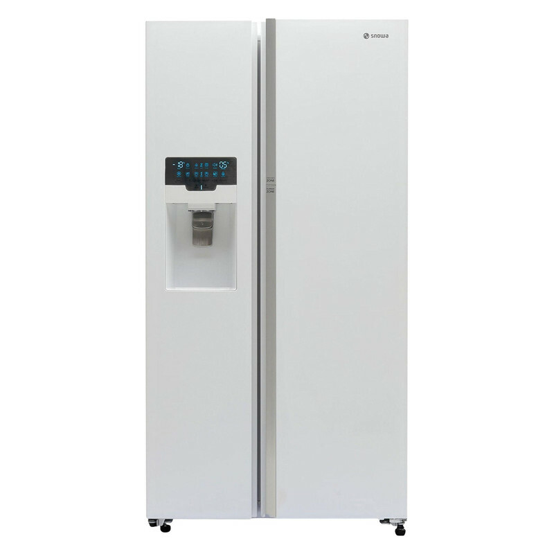 یخچال فریزر ساید بای ساید 35 فوت اسنوا مدل S3Di-S100-W