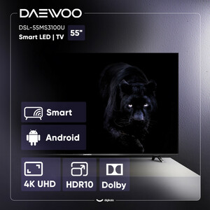 تلویزیون 55 اینچ ال ای دی هوشمند دوو مدل DSL-55MS3100U