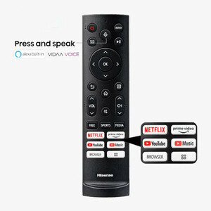 تلویزیون 100 اینچ ال ای دی هوشمند هایسنس مدل 100Q7N