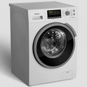 ماشین لباسشویی هایسنس مدل WFH8012DS ظرفیت 8 کیلوگرم