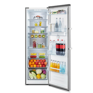 یخچال و فریزر دوقلو 40 فوت هایسنس مدل RS370S/FS270S، دارای نمایشگر و بدون برفک، با ارتفاع 186، پهنای 120 و عمق 67 سانتی‌متر، میزان مصرف انرژی A+، دارای 5 طبقه در یخچال و 5 کشو در فریزر، دارای سیستم نوفراست