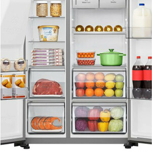 یخچال فریزر ساید بای ساید 34 فوت هایسنس مدل SBS-650S