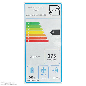 یخچال و فریزر دوقلو 38 فوت بلانتون مدل BAM-RE2021DS