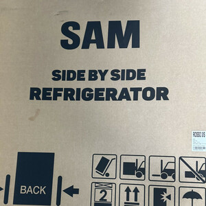 یخچال و فریزر ساید بای ساید 32 فوت سام مدل ROSSO 3/S