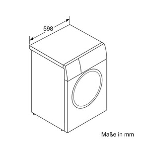 ماشین لباسشویی بوش مدل WGB256A90 ظرفیت 10 کیلوگرم