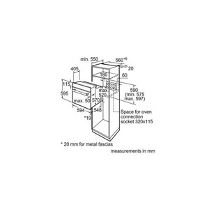 فر توکار بوش مدل HBJ538ES0M