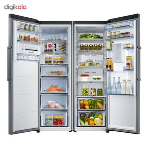 یخچال و فریزر دوقلوی سامسونگ مدل RR39M73107F-RZ32M71207F