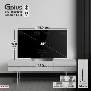 تلویزیون  65 اینچ اولد هوشمند جی پلاس مدل GTV-65SO621N