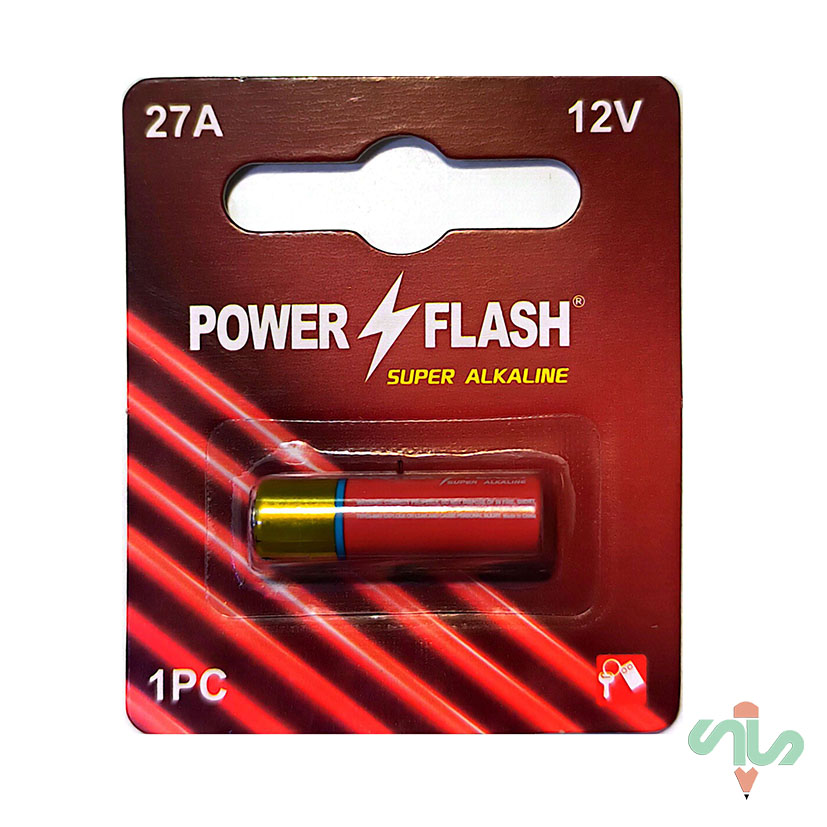 باتری 12 ولت A27 تک کارت POWER FLASH