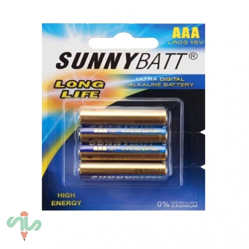 باتری نیم قلمی سانی‌ بت اولترا الکالاین