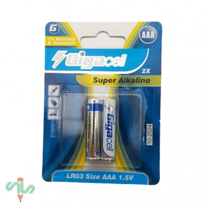 باتری نیم قلمی سوپر الکالاین گیگاسل