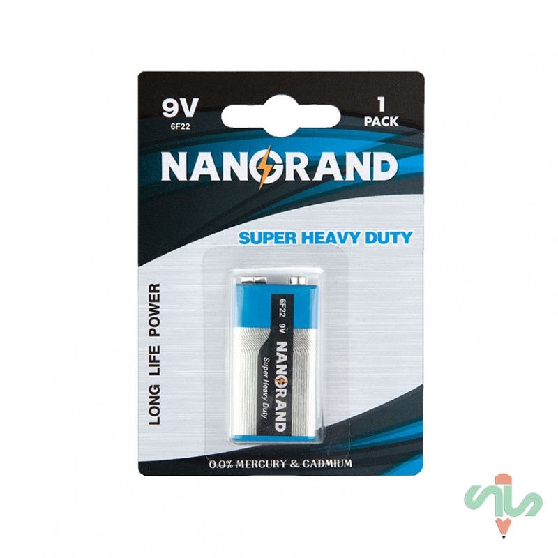 باتری 9 ولت کتابی نانوسل